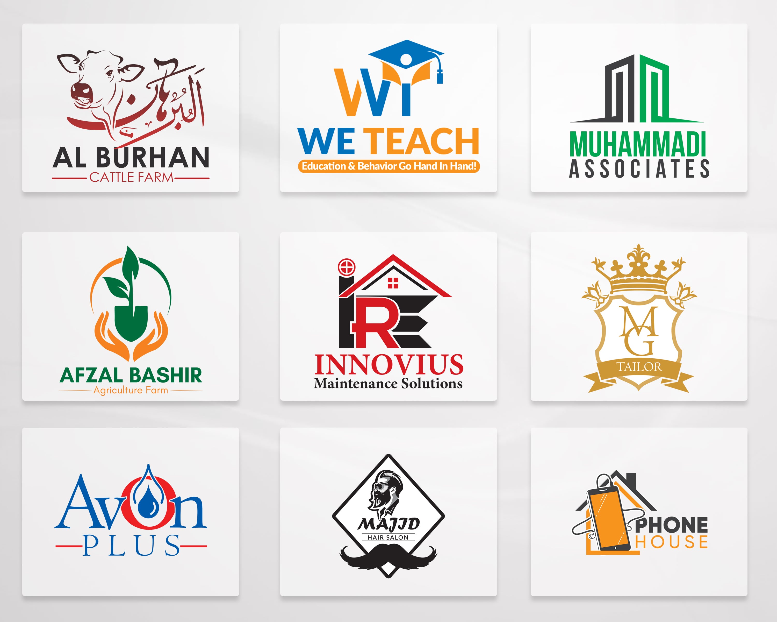Modern logo design Brighton, Uk creative branding example 2026
