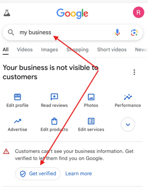 Google Business Profile verification Brighton, Uk 2026 Google Maps local SEO service