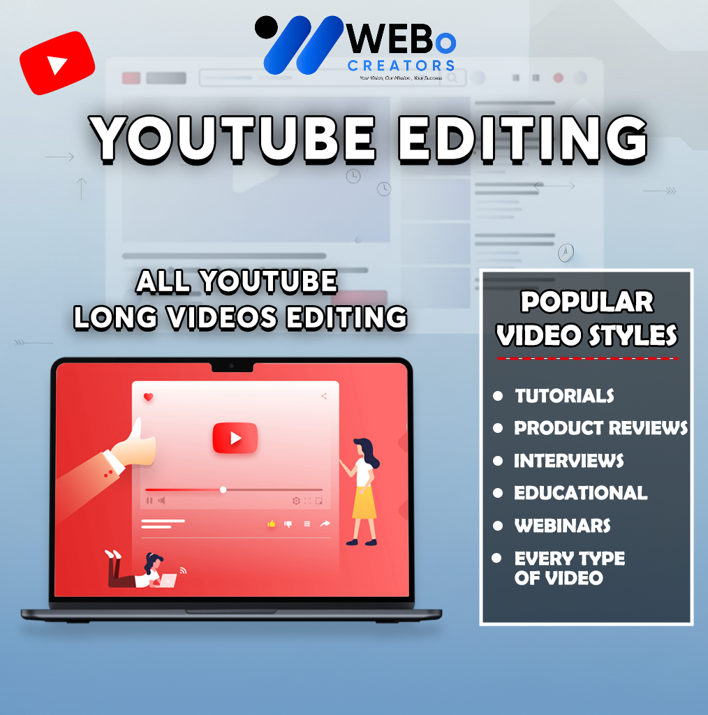 YouTube Video Editing Services at Affordable Cost - Hire Experienced YouTube Video Editors in Brighton, Uk